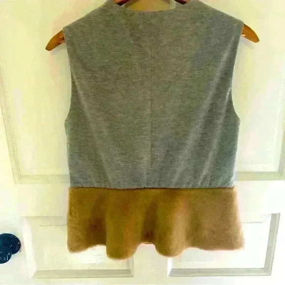 Harvey Faircloth silk lined design wool top Large. Mixed Materials Eclectic - Picture 3 of 10